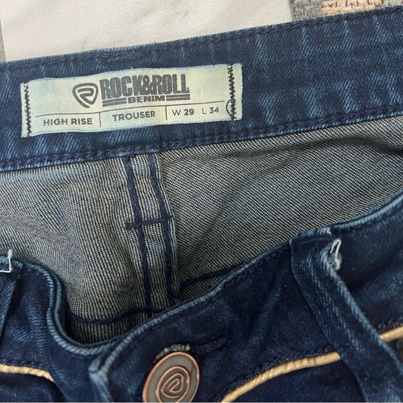 Rock & Roll Denim trousers 29x34 - Picture 4 of 8